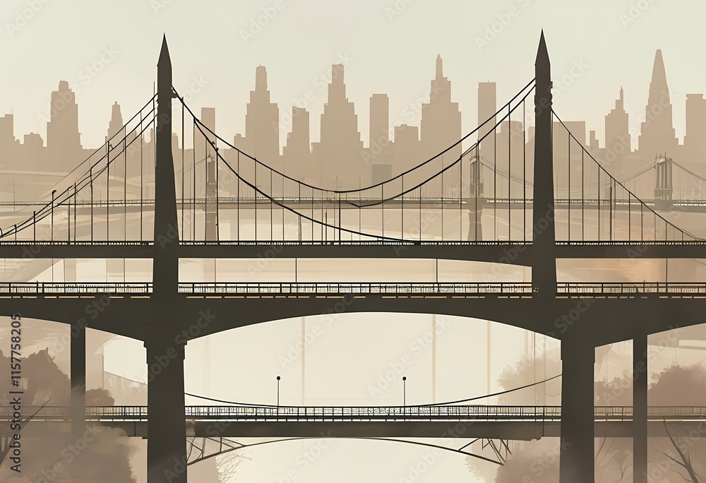 Obraz premium infrastructure buildings