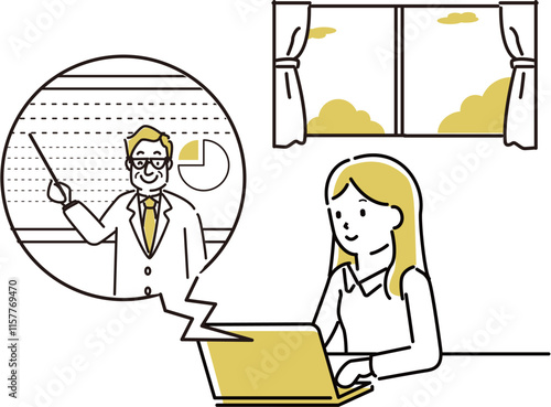 定番　伝わる 人物イラスト　オンライン受講