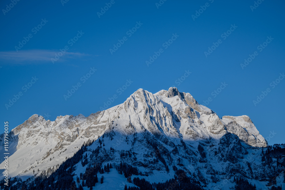 View from Engelberg to the Scheideggstock View from Engelberg to the Scheideggstock