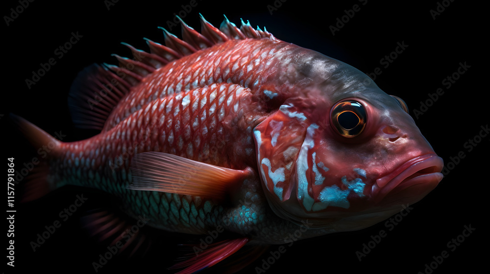 Fototapeta premium Fish from the deep sea