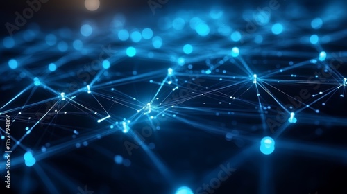 Abstract network connection background.