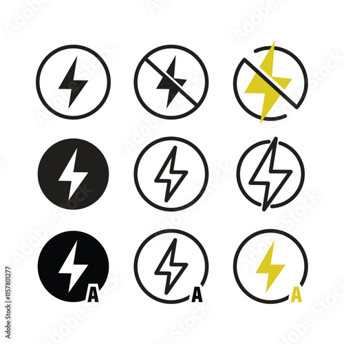 Camera Flash Icon Set Vector Design. Free Download Camera Flash Icon Set Vector Design. - GFXLoad