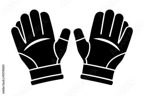 sports Gloves silhouette
