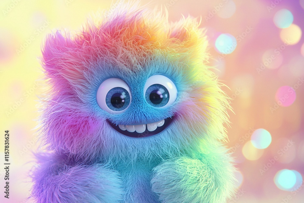 colorful cartoon monster colorful cartoon monster