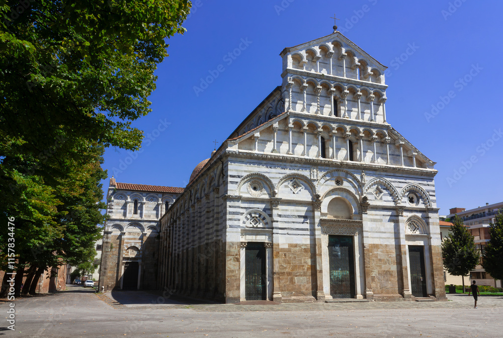 An old cathedral in Pisa