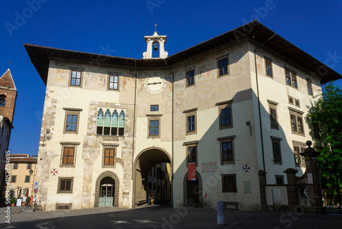 Obraz na płótnie An interesting building in Pisa w salonie