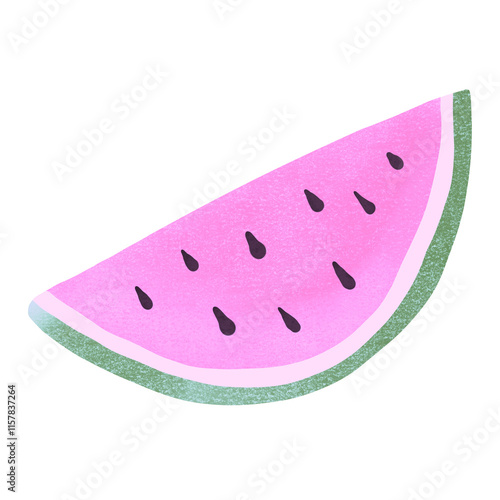 illustration of watermelon