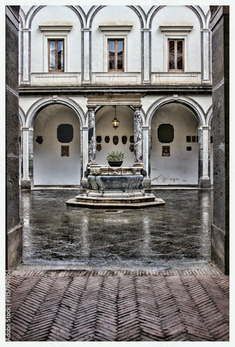 Il cortile di San Martino