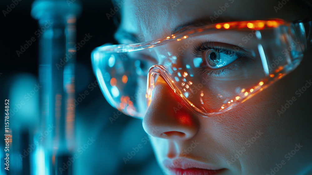 Researcher conducts scientific experiments in laboratory with focus on chemical reactions Researcher conducts scientific experiments in laboratory with focus on chemical reactions