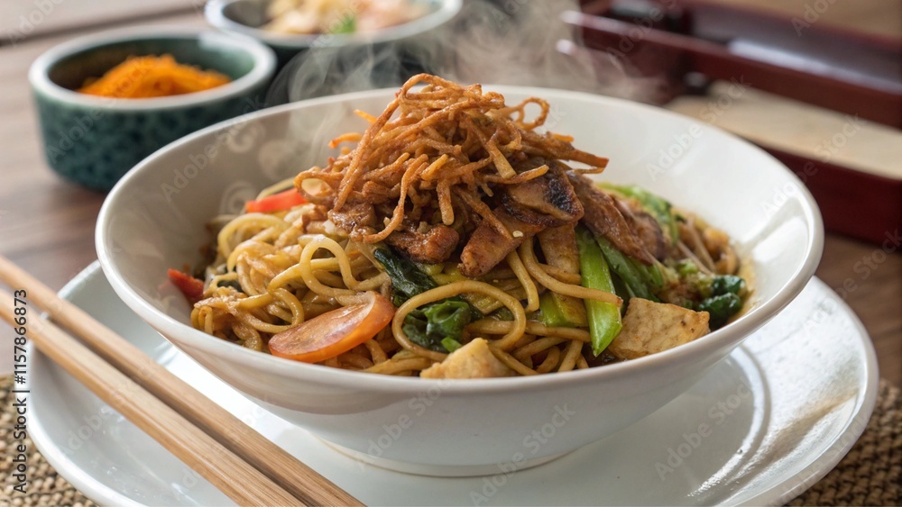 Yakisoba Noodles Japanese Street Food Yakisoba Noodles Japanese Street Food