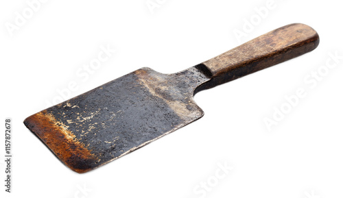 Griddle Scraper Tool for Easy Cleaning - Isolated on White Background