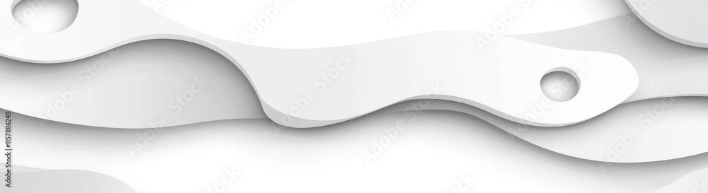 A panoramic 3D Landscape Paper Cut illustration characterized by curved shapes and gradient effects, with an abstract geometric lines pattern as the background, perfect for book, poster, CD cover, A panoramic 3D Landscape Paper Cut illustration characterized by curved shapes and gradient effects, with an abstract geometric lines pattern as the background, perfect for book, poster, CD cover,