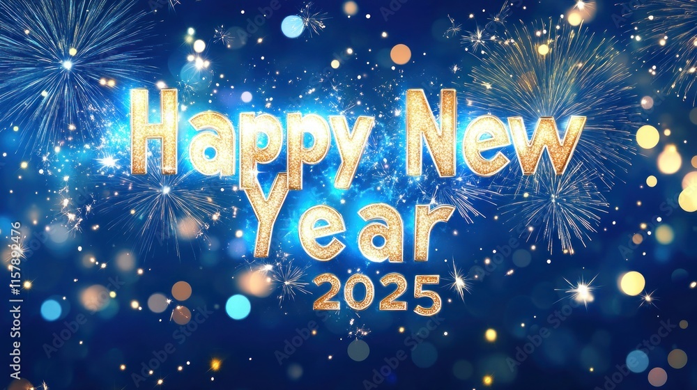 Naklejka premium Glittering