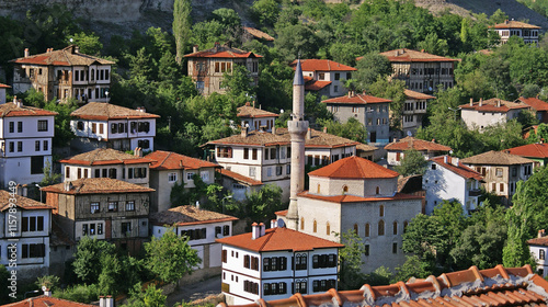 Fotografie Safranbolu is one of the Ottoman cities of Turkey