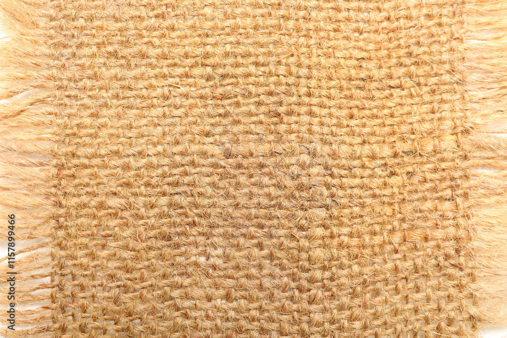 Texture of burlap cloth, closeup view Texture of burlap cloth, closeup view