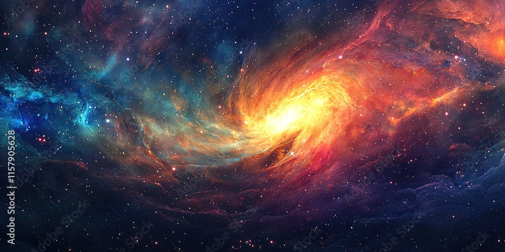 Background of galaxy and stars Background of galaxy and stars