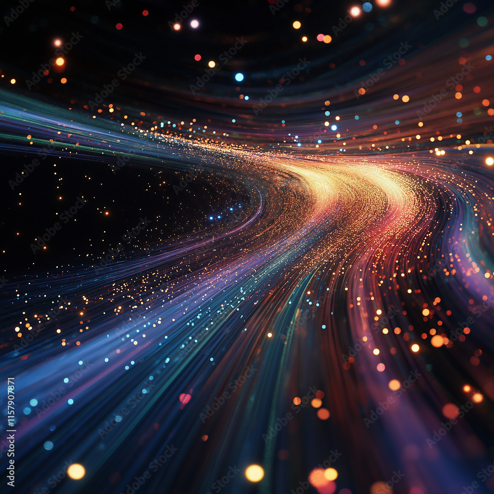 Cosmic Light Trails Cosmic Light Trails