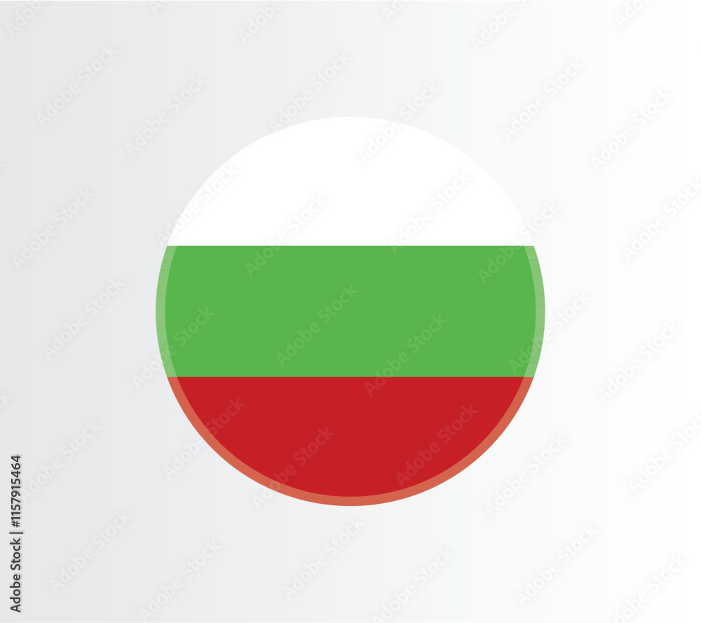 Bulgaria country flag concept with grunge design suitable for a logo icon design Bulgaria country flag concept with grunge design suitable for a logo icon design