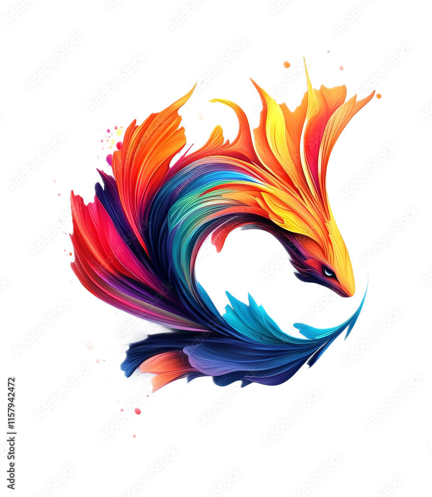 Obraz premium Logo Isolated on White Background - Brand Identity