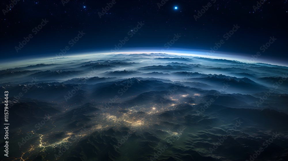 Pristine View of Earth’s Mesmerising Beauty from Unraveling Infinity of Space Pristine View of Earth’s Mesmerising Beauty from Unraveling Infinity of Space