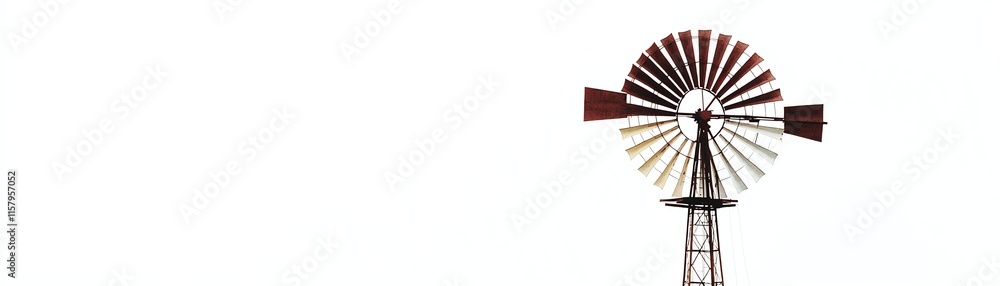 Windmill structure on white isolated background. Windmill structure on white isolated background.
