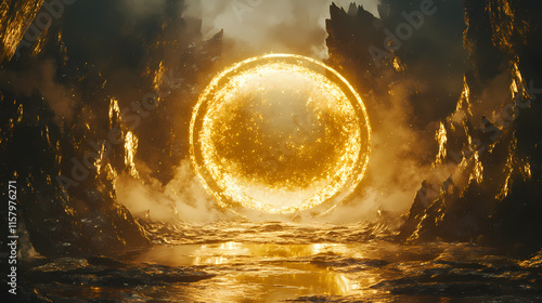 L'or. Auriferous. Illustration