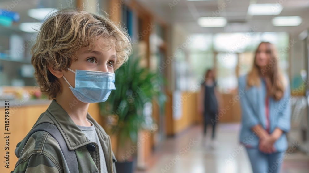 Depict a doctor addressing safety concerns raised by parents about Depict a doctor addressing safety concerns raised by parents about