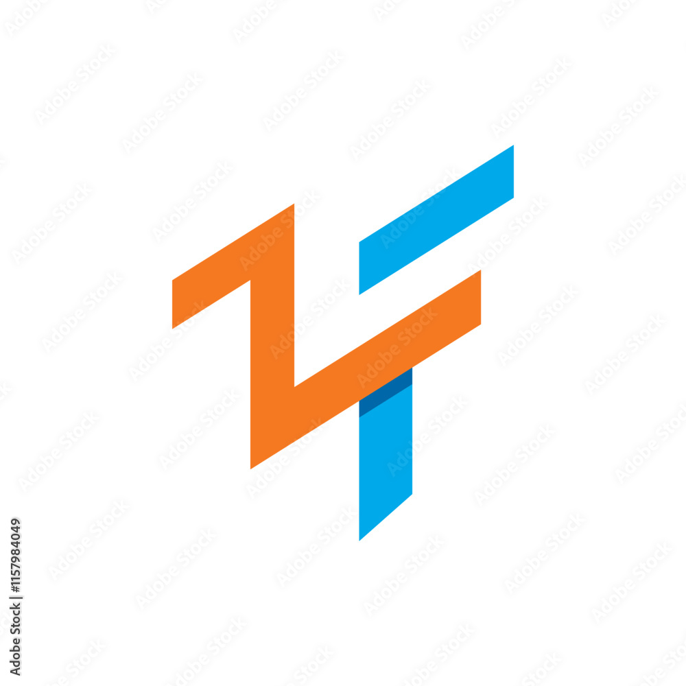 zf Initial Letter logo Design. zf symbol icon illustration design, sign of zf letter logo illustration zf Initial Letter logo Design. zf symbol icon illustration design, sign of zf letter logo illustration