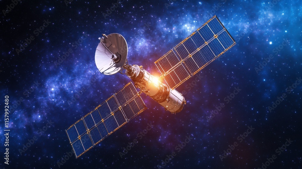 Advanced Satellite Communication Constellation in Space Advanced Satellite Communication Constellation in Space