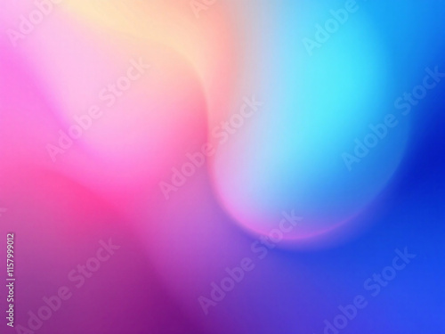 Gradient background with vibrant colors, blurred transition, abstract design. photo