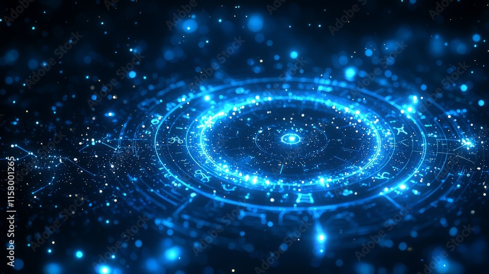 A celestial wheel with zodiac symbols and numbers, glowing softly against a starry background, perfect for explaining numerology insights in carousel posts A celestial wheel with zodiac symbols and numbers, glowing softly against a starry background, perfect for explaining numerology insights in carousel posts