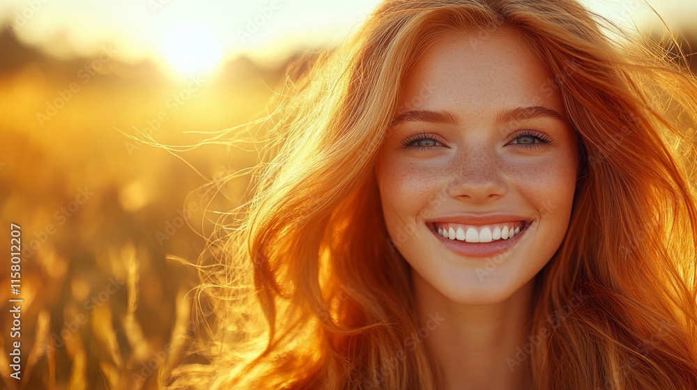 A youthful beauty portrait of a young woman with long, flowing hair, a warm smile, and soft, glowing skin, exuding natural charm and grace. A youthful beauty portrait of a young woman with long, flowing hair, a warm smile, and soft, glowing skin, exuding natural charm and grace.
