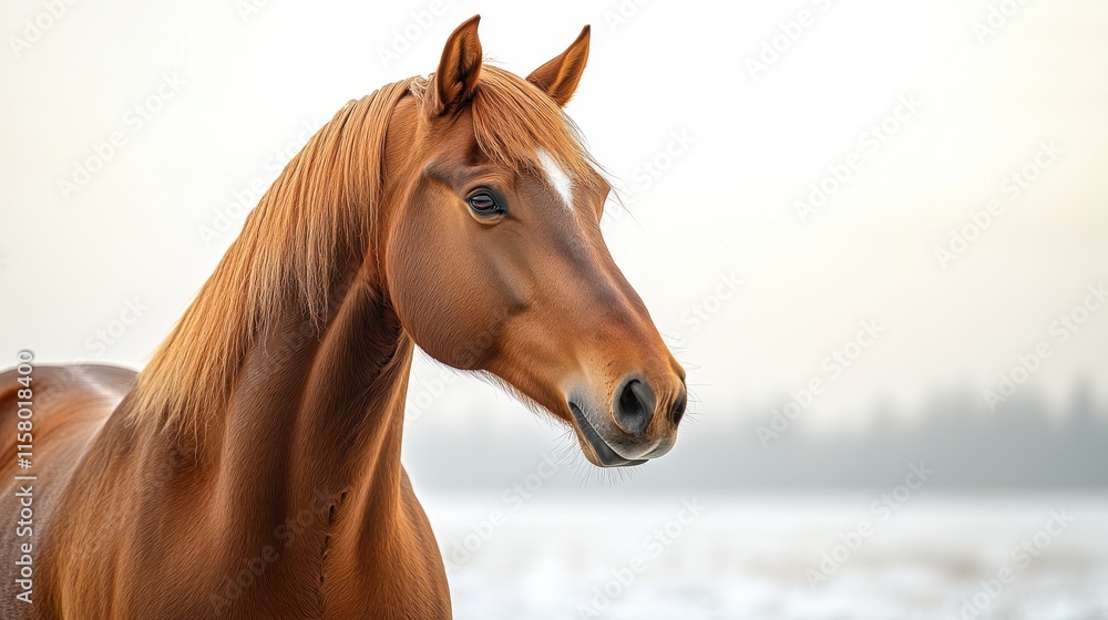 horse close up stock image isolated on a white background horse horse close up stock image isolated on a white background horse