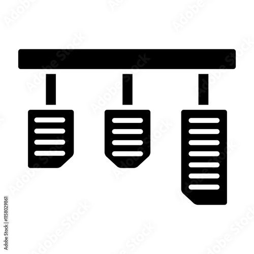 car pedal icon