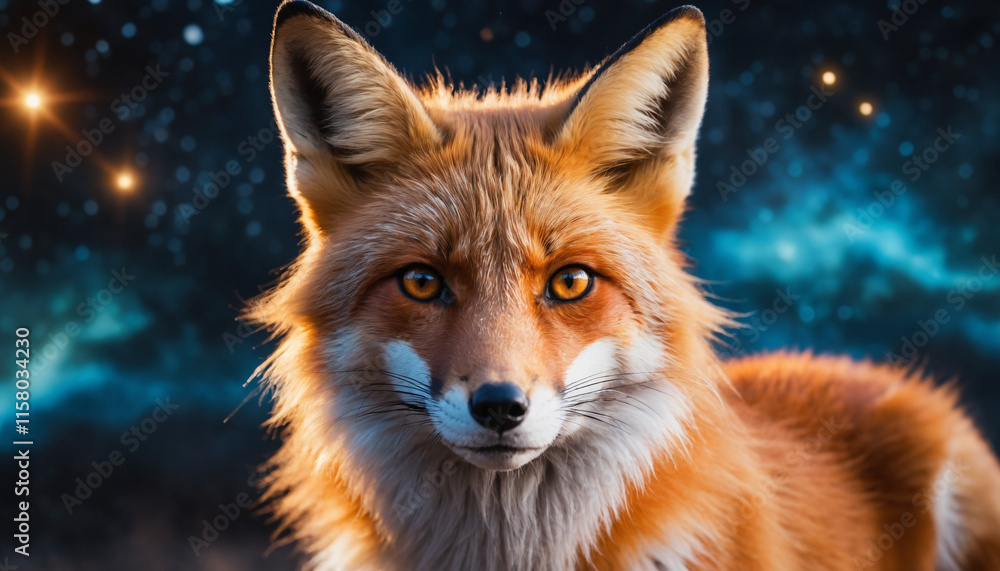 Fototapeta premium red fox portrait