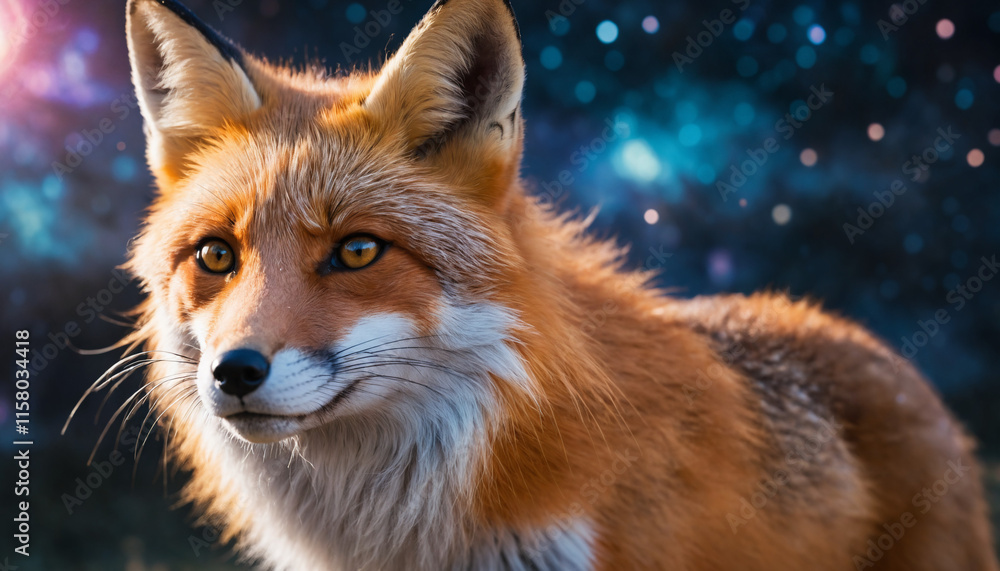 Fototapeta premium red fox in the wild