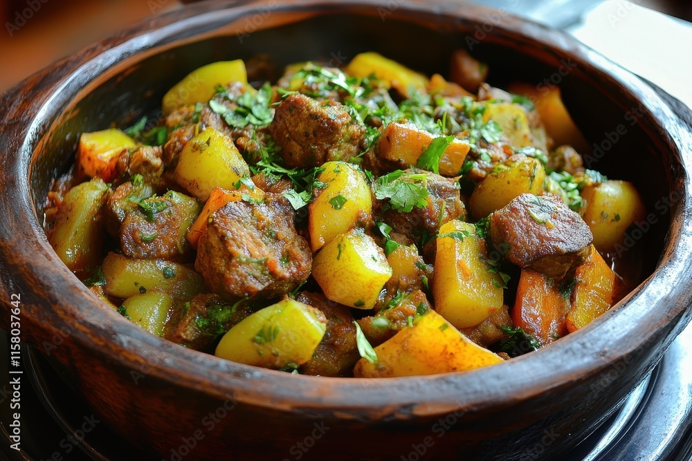 Baked veggies with lamb Baked veggies with lamb