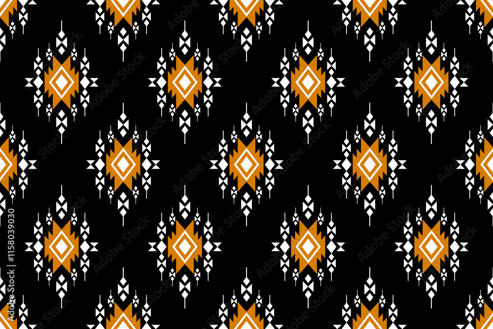 Geometric ethnic oriental seamless pattern traditional Design for background,carpet,wallpaper.clothing,wrapping,Batik fabric,Vector illustration.embroidery style - Sadu, sadou, sadow or sado Geometric ethnic oriental seamless pattern traditional Design for background,carpet,wallpaper.clothing,wrapping,Batik fabric,Vector illustration.embroidery style - Sadu, sadou, sadow or sado