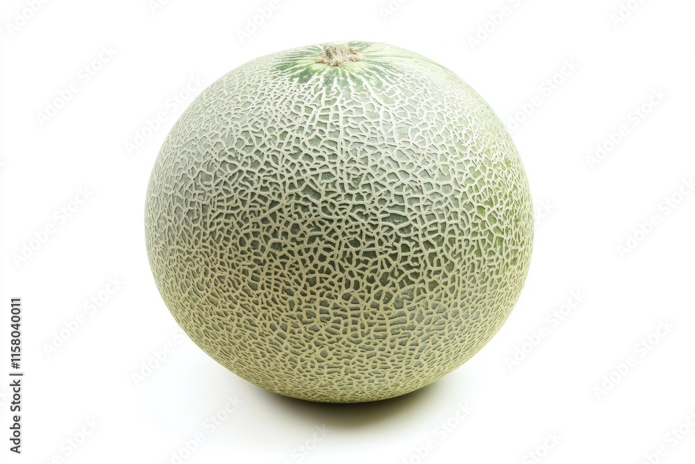 Cantaloupe on a white backdrop Cantaloupe on a white backdrop