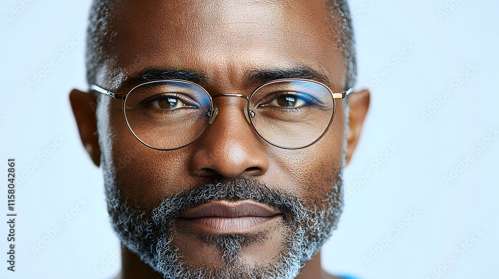 Close-up Portrait Photo of a Man with Glasses Close-up Portrait Photo of a Man with Glasses