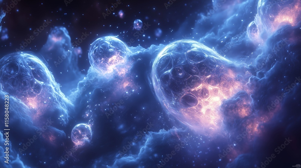 Exploring the Depths of Cosmic Nebulae and Particles Unraveled Exploring the Depths of Cosmic Nebulae and Particles Unraveled