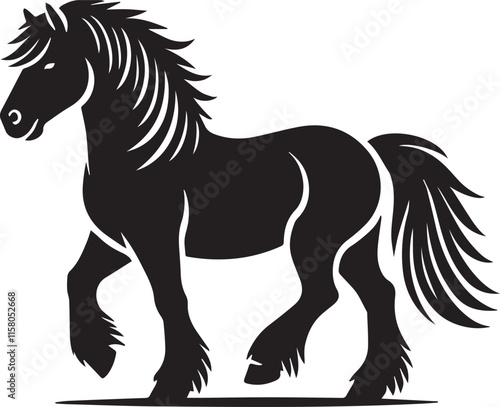 Horse illustration vector