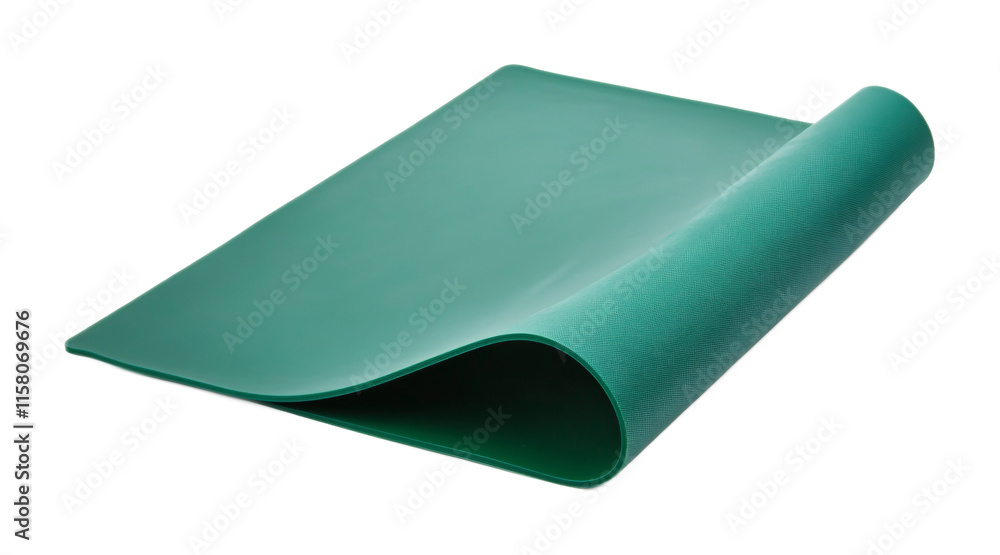 Silicone Baking Mat for Non-Stick Baking - Isolated on White Background Silicone Baking Mat for Non-Stick Baking - Isolated on White Background