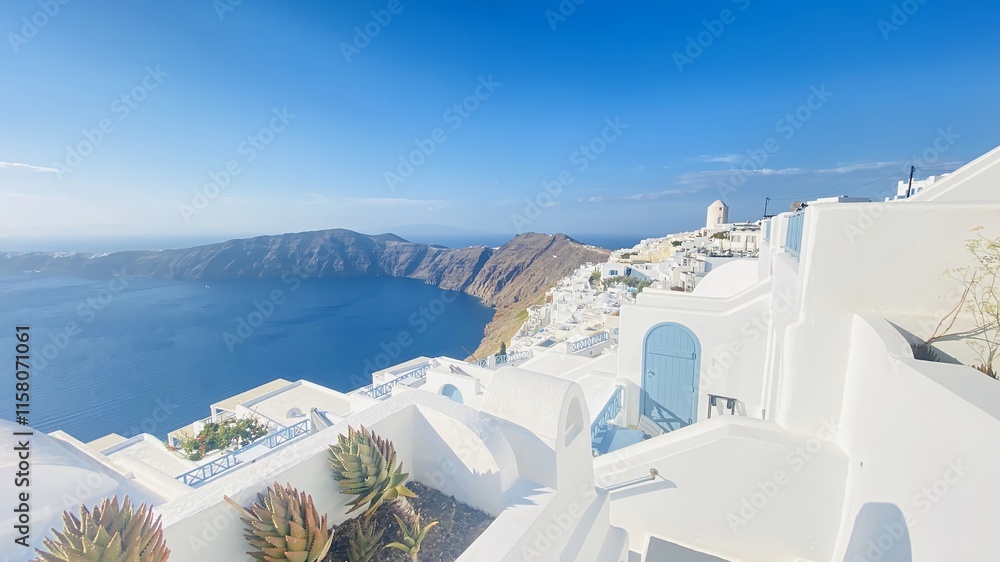 Obraz premium Santorini1