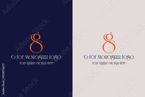 G for Monogram, Elegant, Fashion related Logo vector file