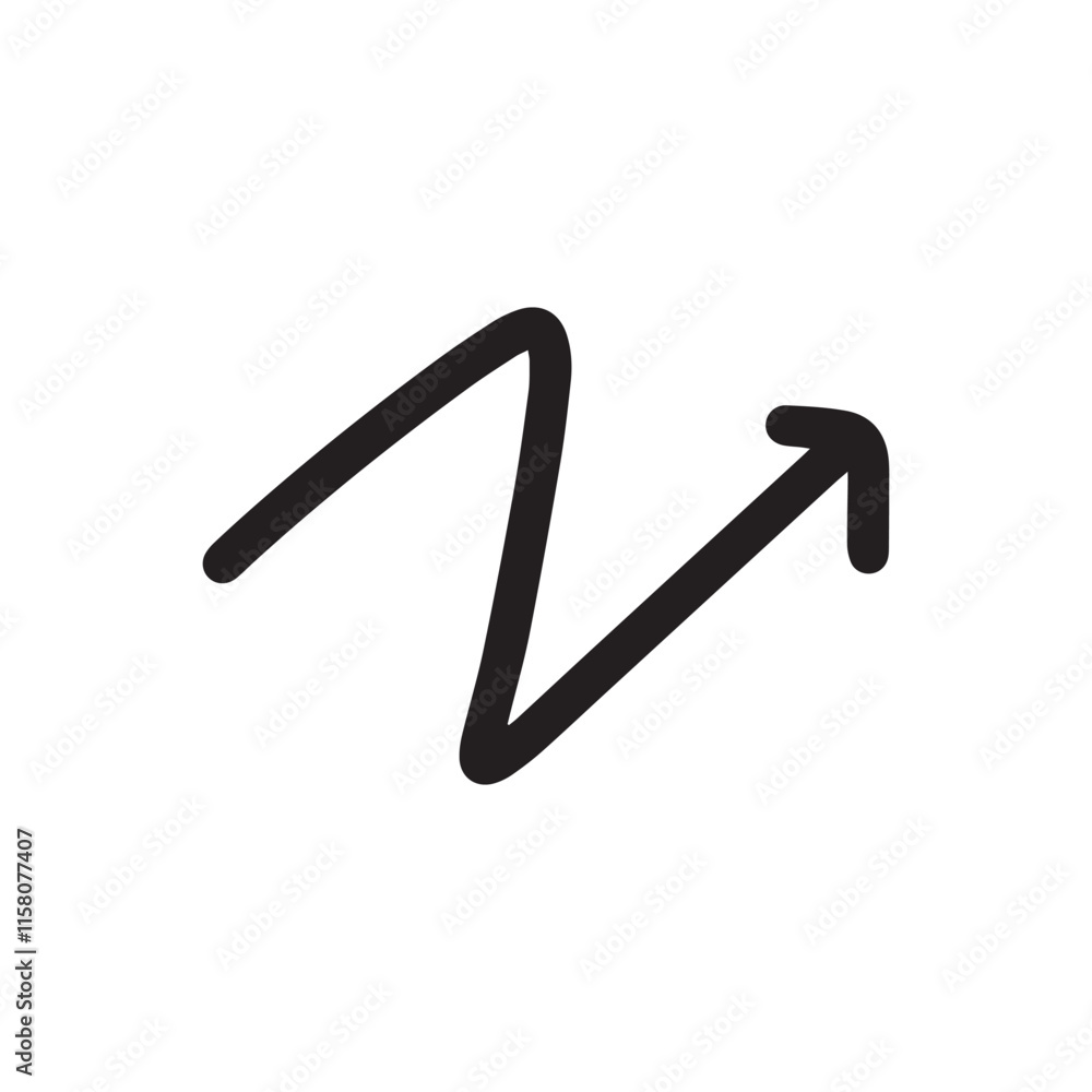 Handrwan brushstroke arrow curve, wave. line brush stroke element collection stock. templates line Handrwan brushstroke arrow curve, wave. line brush stroke element collection stock. templates line
