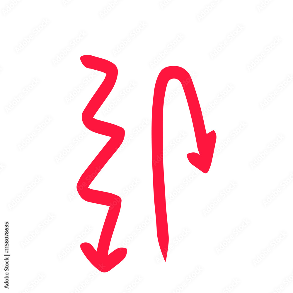 Handrwan brushstroke arrow curve, wave. line brush stroke element collection stock. templates line Handrwan brushstroke arrow curve, wave. line brush stroke element collection stock. templates line