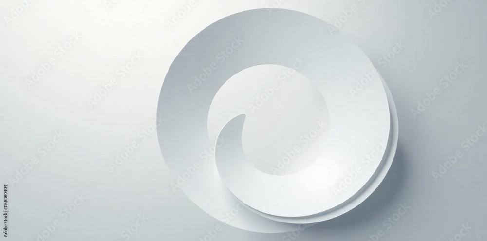 Soft focus of white and gray abstract shapes in a circle, abstract art, white shapes, abstract shape Soft focus of white and gray abstract shapes in a circle, abstract art, white shapes, abstract shape