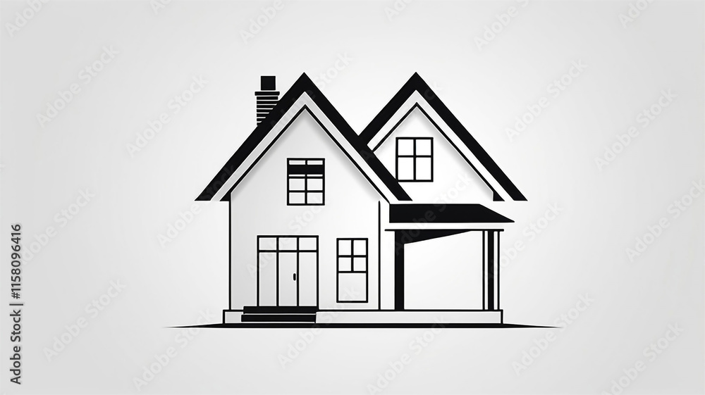 home icon for websites and apps home logo concept house icon idea real estate logo flat icon home icon for websites and apps home logo concept house icon idea real estate logo flat icon