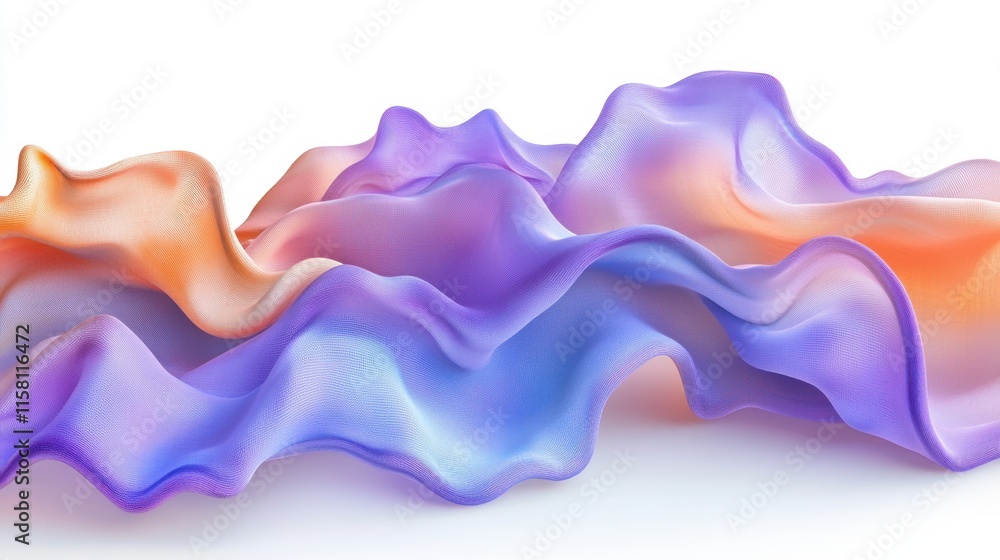 Abstract Purple and Orange Fluid Wave Design: Elegant Swirling Texture Background Image Abstract Purple and Orange Fluid Wave Design: Elegant Swirling Texture Background Image